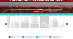 Desktop Screenshot of khammamads.com
